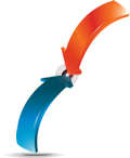 joined up business arrows